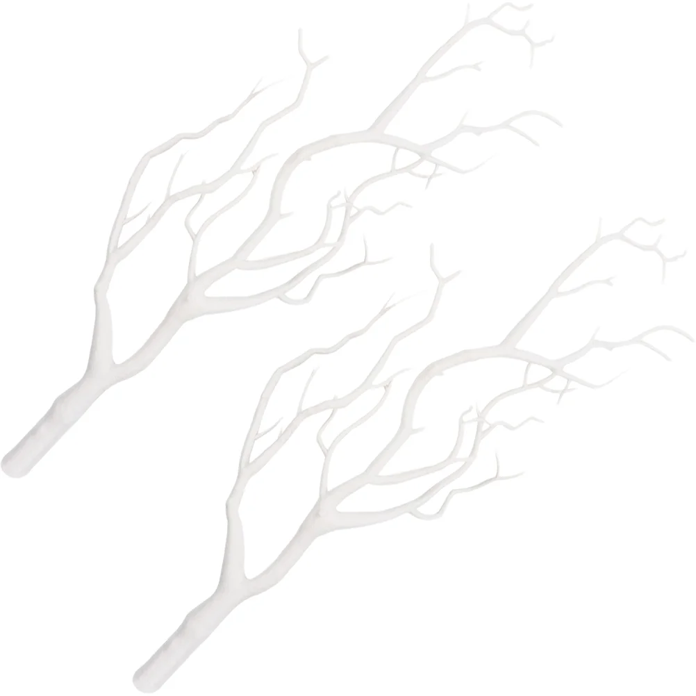 

2 Pcs Birch Twigs White Decor White Birch Branches Nativity Decor Dry Branches Decorate Branches Vase