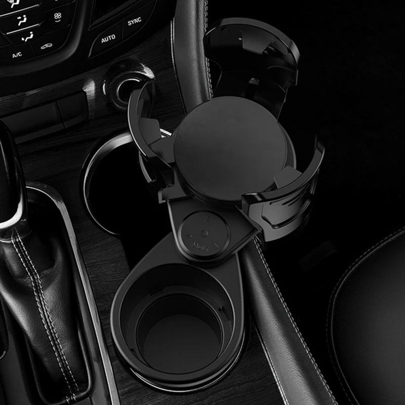 Q39F Держатель для напитков 2 в 1 универсальная подставка органайзер с регулируемым