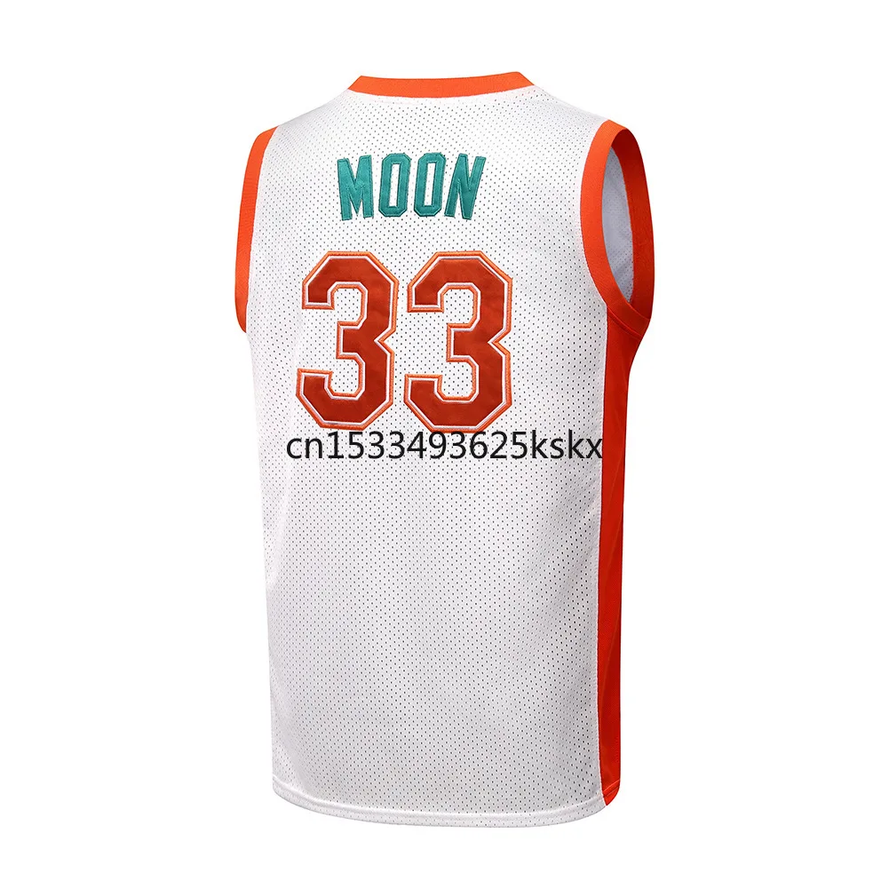 Кофейный черный Джерси 7 цветов тропики баскетбольная 33 Джеки Луна спортивная