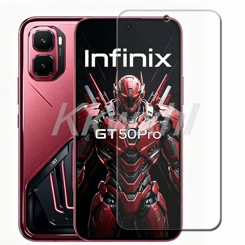 Фото 1/2 шт. для Infinix GT 50 Pro 6,78 дюйма, защитная пленка из закаленного стекла для InfinixGT50Pro GT50Pro GT50 50Pro, прозрачная защитная пленка для экрана №2