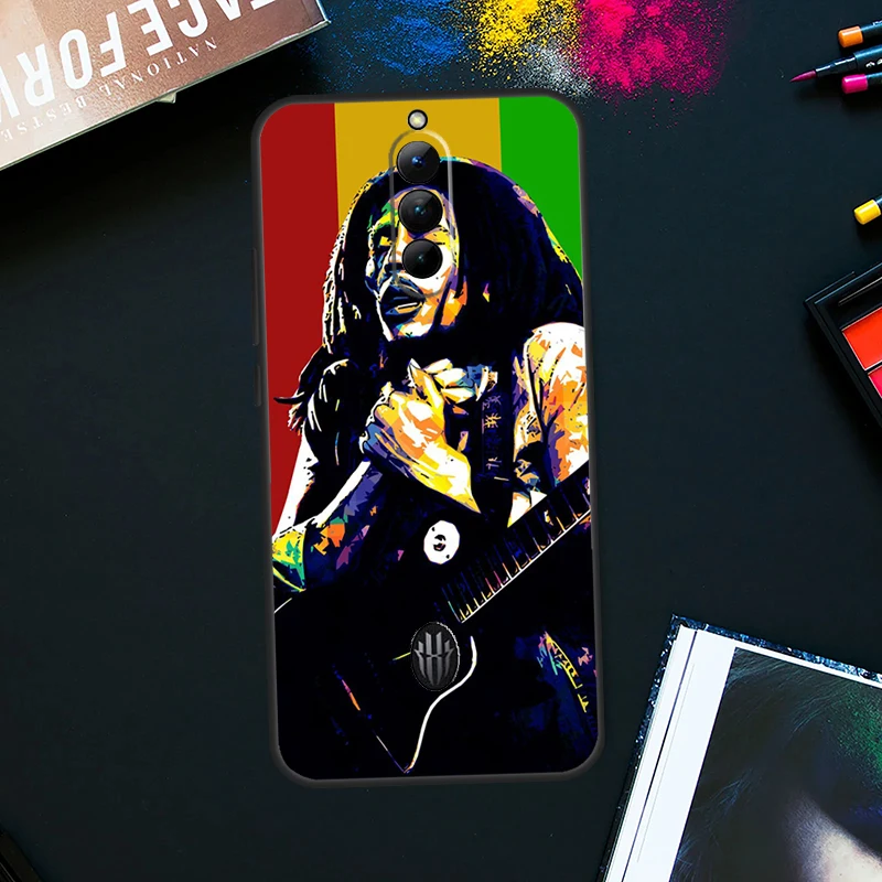 Чехол для смартфона Bob Marley задняя крышка ZTE Nubia Red Magic 9 Pro Plus RedMagic 8 8S 6 7 6S 7S