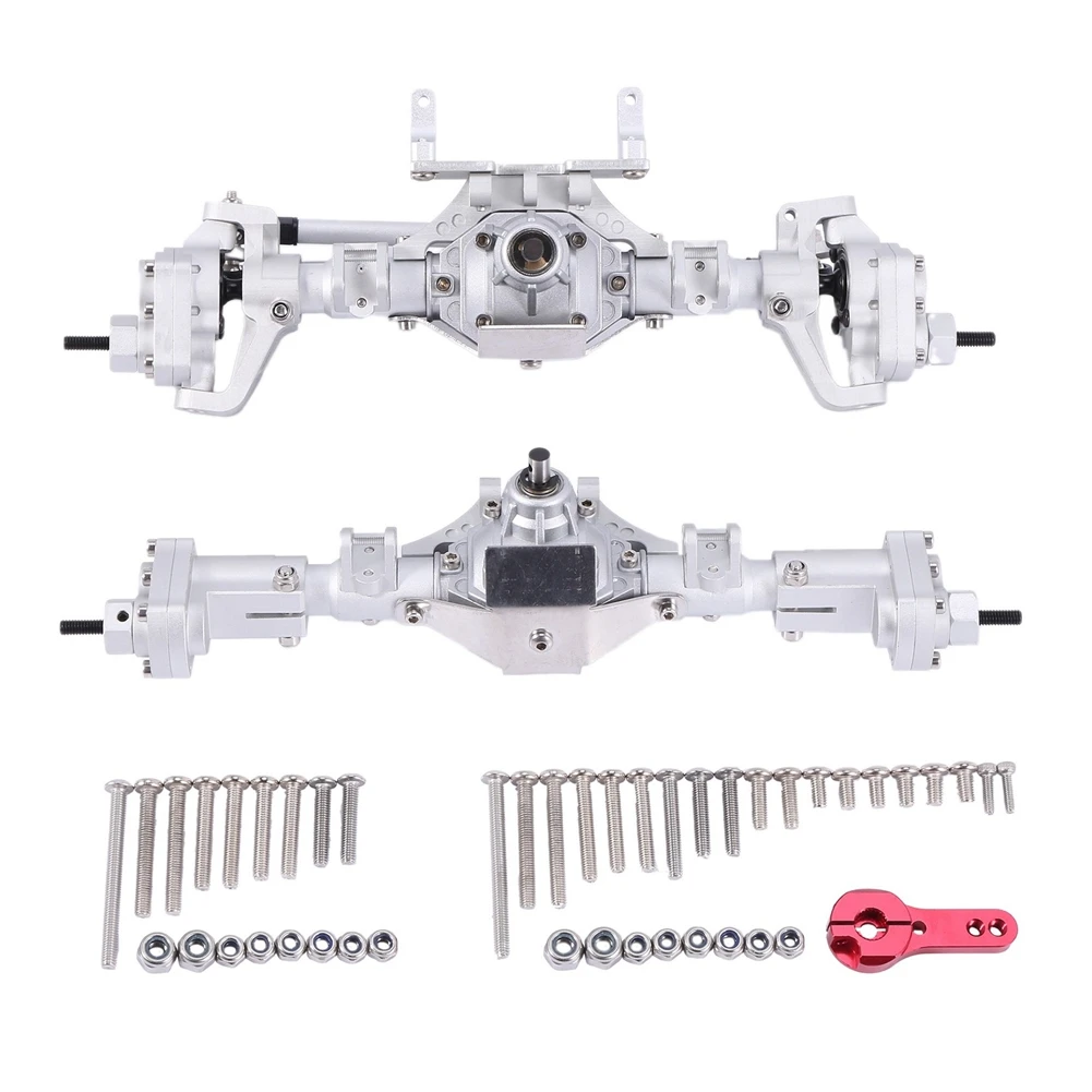

CNC Анодированный передний и задний портальный мост для 1/10 RC Crawler Car Axial SCX10 II 90046 D90 86100 Redcat GEN8,2