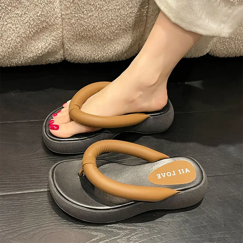 

Шлепанцы женские резиновые, тапки на плоской подошве, пляжная обувь из Гавайского полиуретана, тапки для летнего сезона 2023