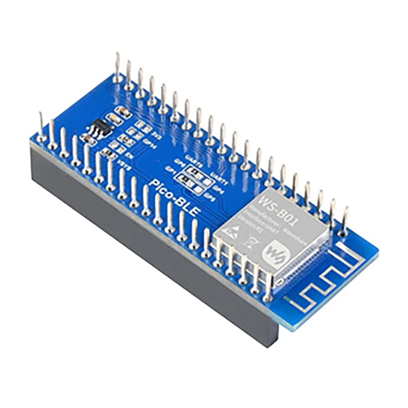 

Waveshare Pico Bluetooth Expansion Board for Raspberry Pi Dual-Mode Bluetooth 5.1 SPP and BLE Wireless Communication Module