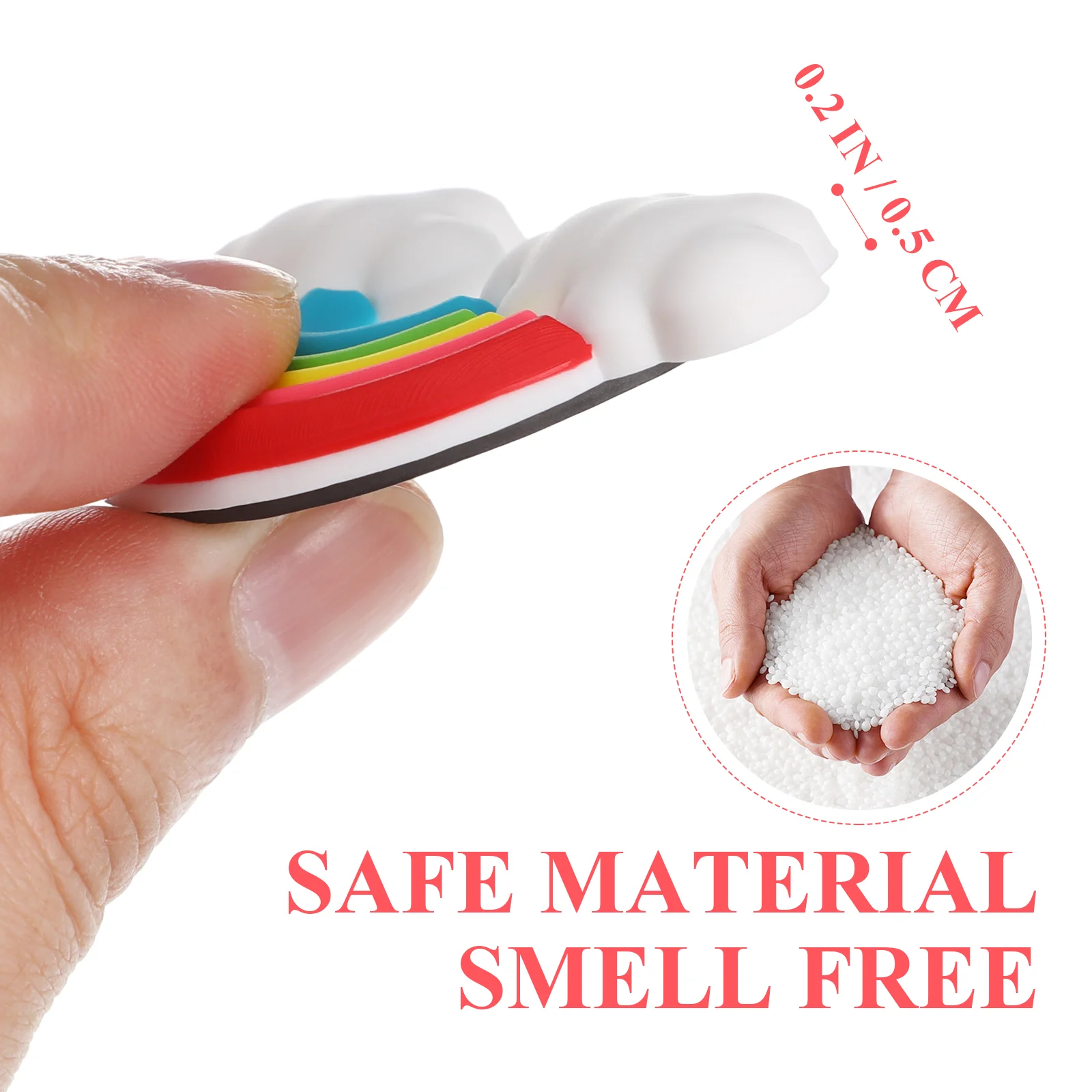 5 шт. мультфильм магнит на холодильник магниты доска магнитная наклейка Радуга