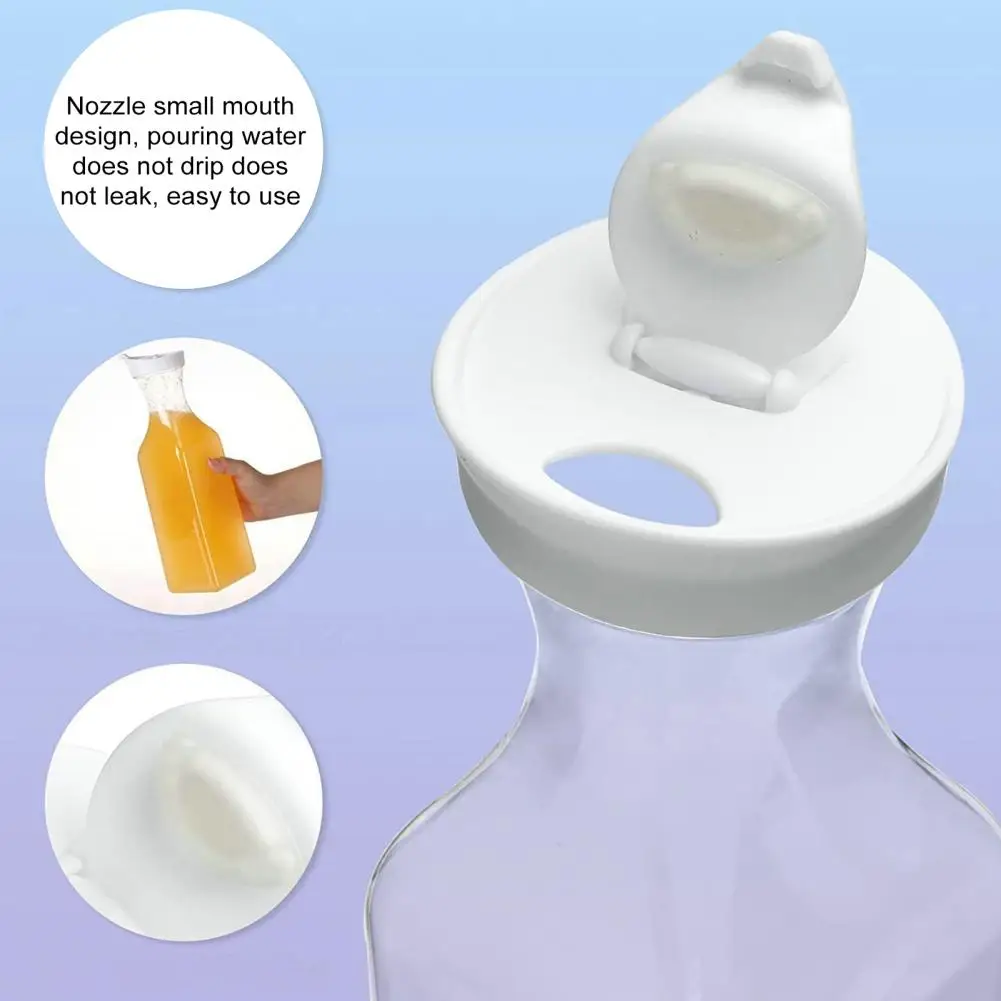 Квадратный графин для воды 1 5 л контейнеры сока с верхней крышкой прозрачный