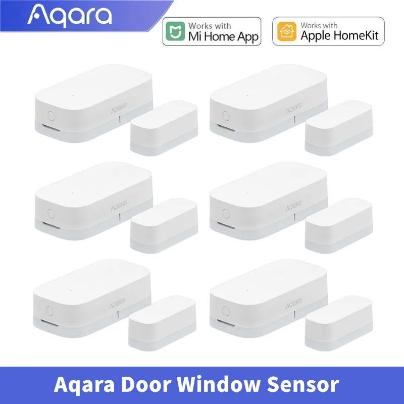 Aqara Door Window Sensor Zigbee Wireless Connection Smart Mini Door Sensor Work With APP Mi Home For Xiaomi Mijia Smart Home