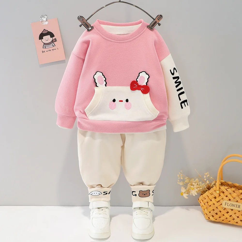 

Toddler Boy Clothes Spring Autumn Baby Girls Clothes Girls Outfits Kids Fall Clothes Sweatshirt and Pants 2 Piece Set