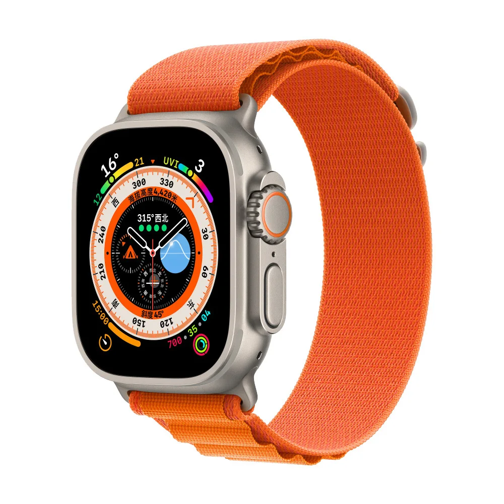 

Correa Alpine loop para Apple watch de 49mm,44mm,40mm,45mm, 41mm, 42mm, 38mm, 40,44,45mm, pulsera iWatch Ultra series 7,6,3,se,8