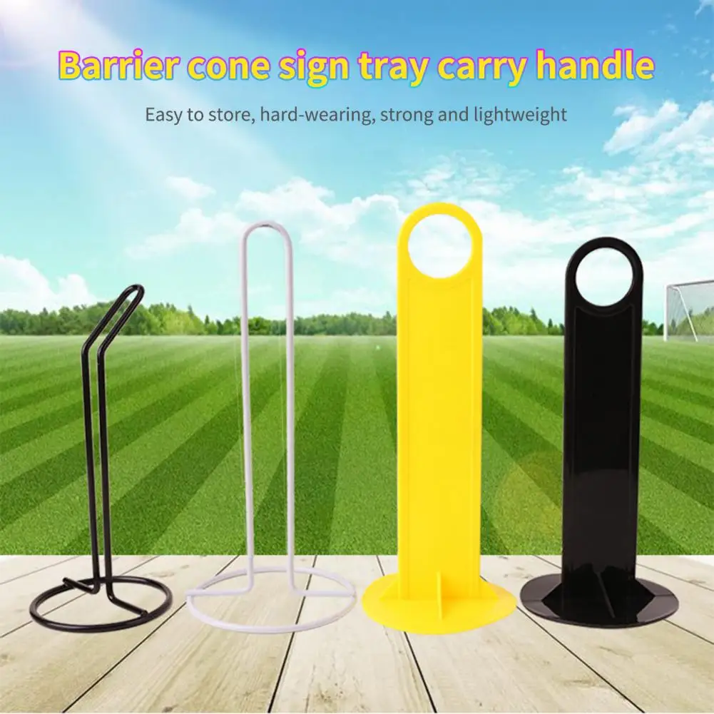 

Premium Marker Disc Carrier Lightweight Anti-slip Compact Training Soccer Stand Rack Training Holder Cone Holding