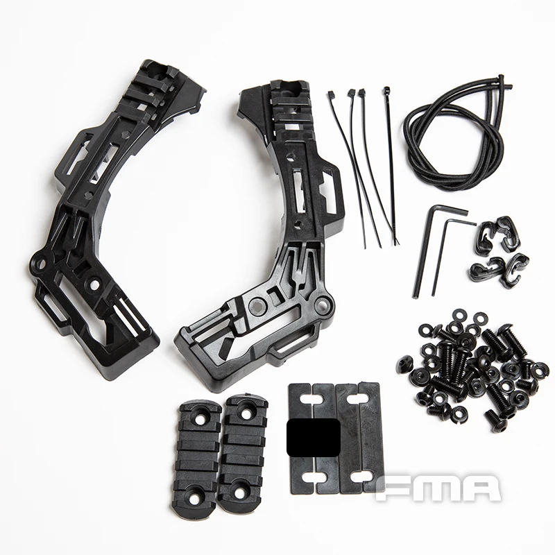 FMA Replacement 3.0 Guide Rail System Components for EX BALLISTIC Bulletproof Helmet TB1392 | Спорт и развлечения