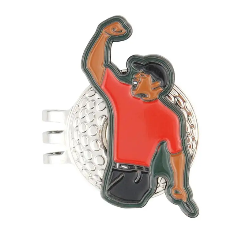 

Golf Ball Mark With Golf Hat Clip Magnetic Alloy Birdie Durable Mark Green Jacket Glove Design Golf Markers Men Women