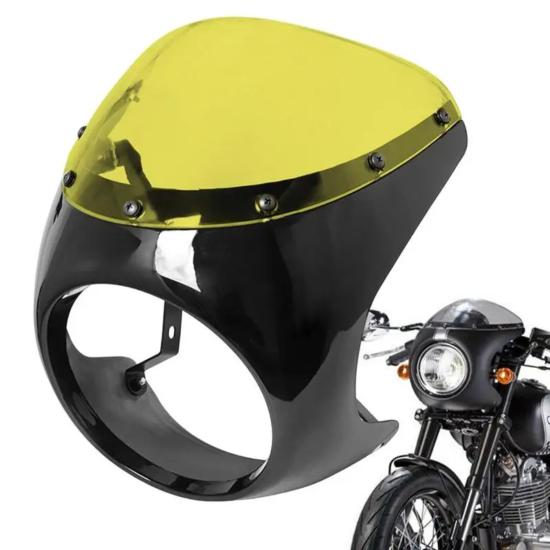 

Stylish Tinted Motorcycle Modification Windshield Wind Deflector Windscreen For BMW Suzuki Universal Motorcycle Fairings