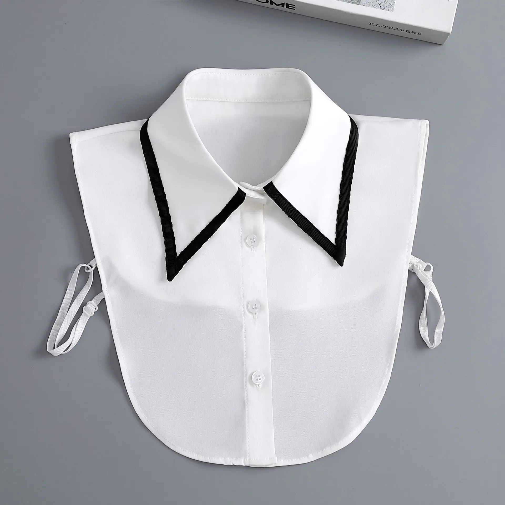 

Shirt Detachable Collar for Women White Fake Collar Removable Sweater Blouse Top Decorative Faux Cols Neckwear False Collar