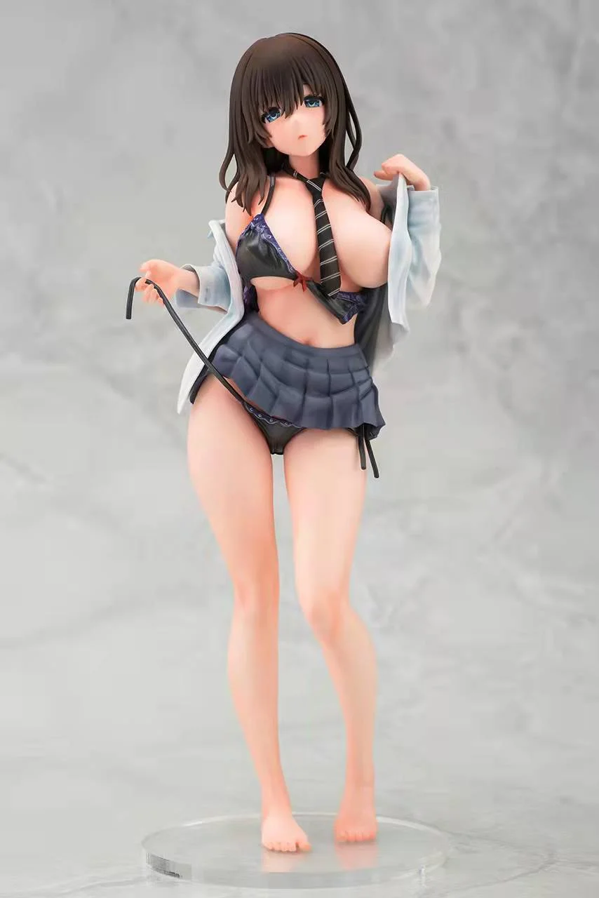 

25 см аниме DAIKI Mataro Wet NURE JK Kuromine Aya Sxy девушка ПВХ аниме сексуальная фигурка игрушка модель куклы для взрослых коллекционный подарок