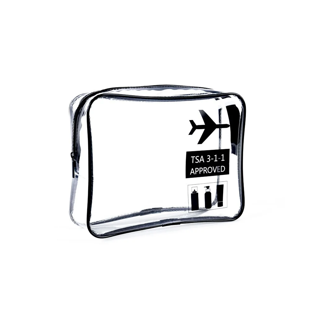 

Portable Makeup Bag Transparent Cosmetic Bag Multi-function Travel Organizer Travel Accessory
