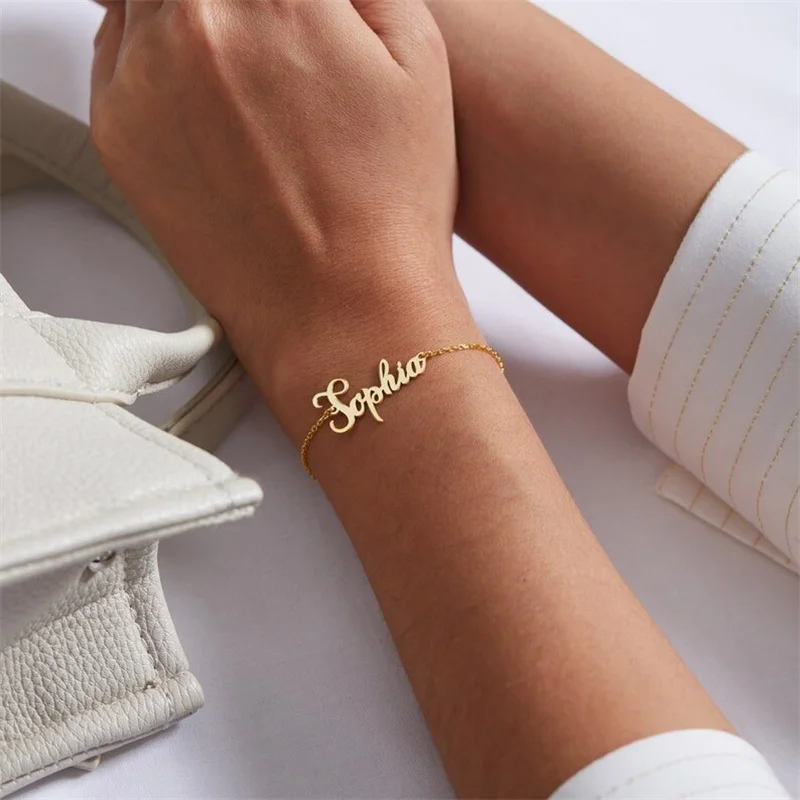 Браслет на заказ Уникальный дизайн горячий женский изысканный подарок Лидер