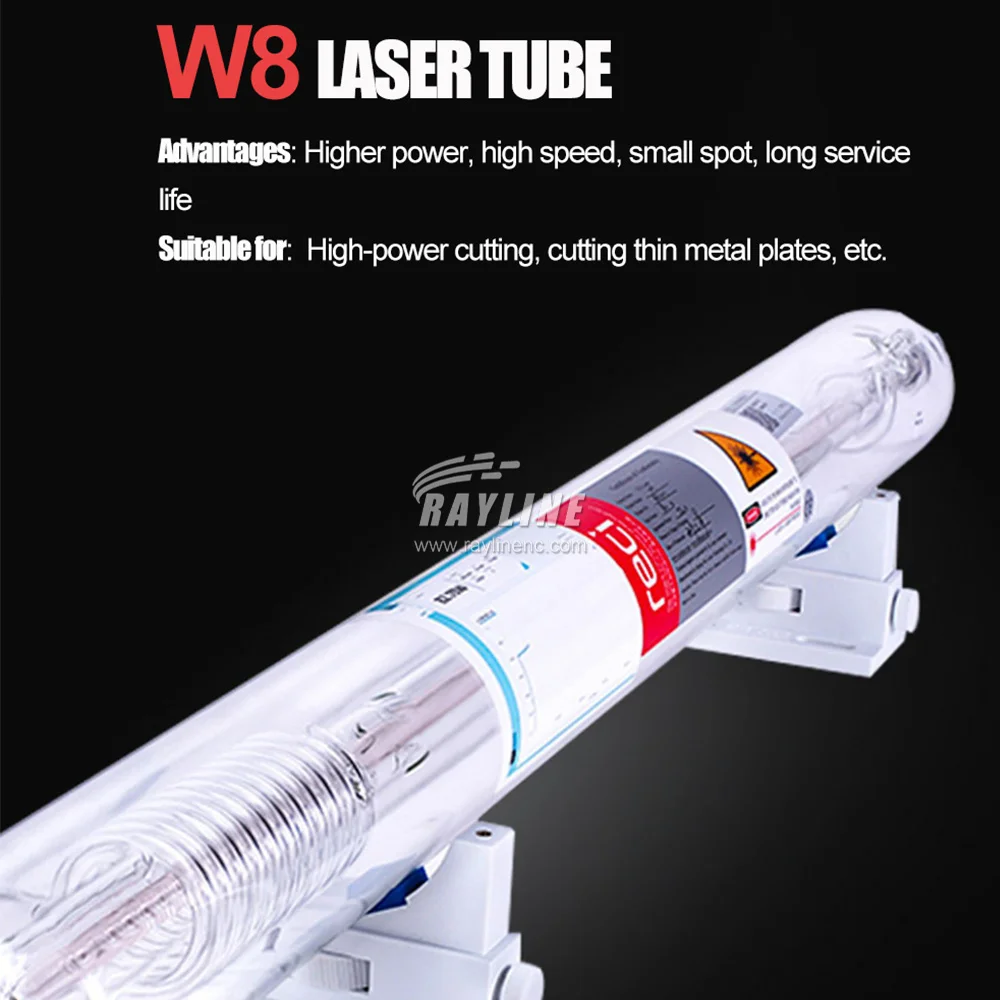

Reci Laser Orginal Reci co2 laser tube W1 w2 w4 w6 w8 T1 T2 T4 T6 75W 90W 100W 130W 150W co2 laser cutting marking engraving