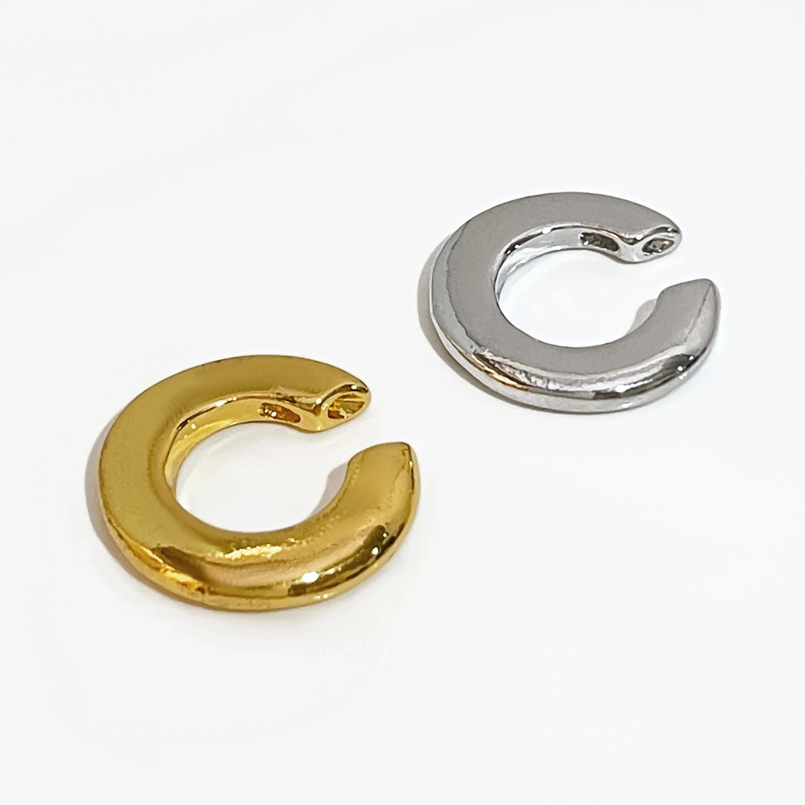 Массивные Твердые серьги-каффы GHIDBK круглые геометрические серьги для женщин