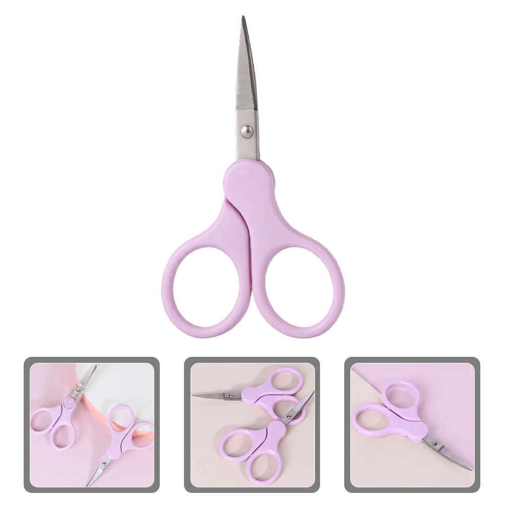 

Stainless Steel Eyebrow Scissor Eyelash Extensions Trimming Scissor Small Eyebrow Scissor