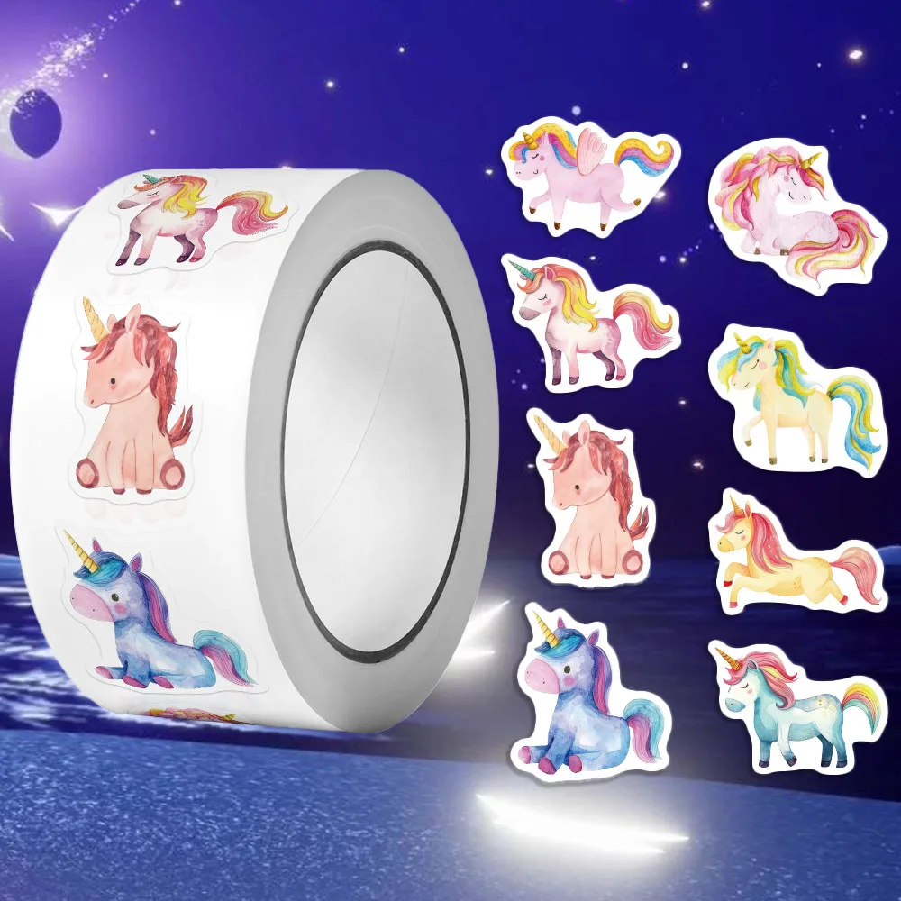 Наклейки Единорог ПЕГАС 500 см/2 5 дюйма 1 0 шт./рулон