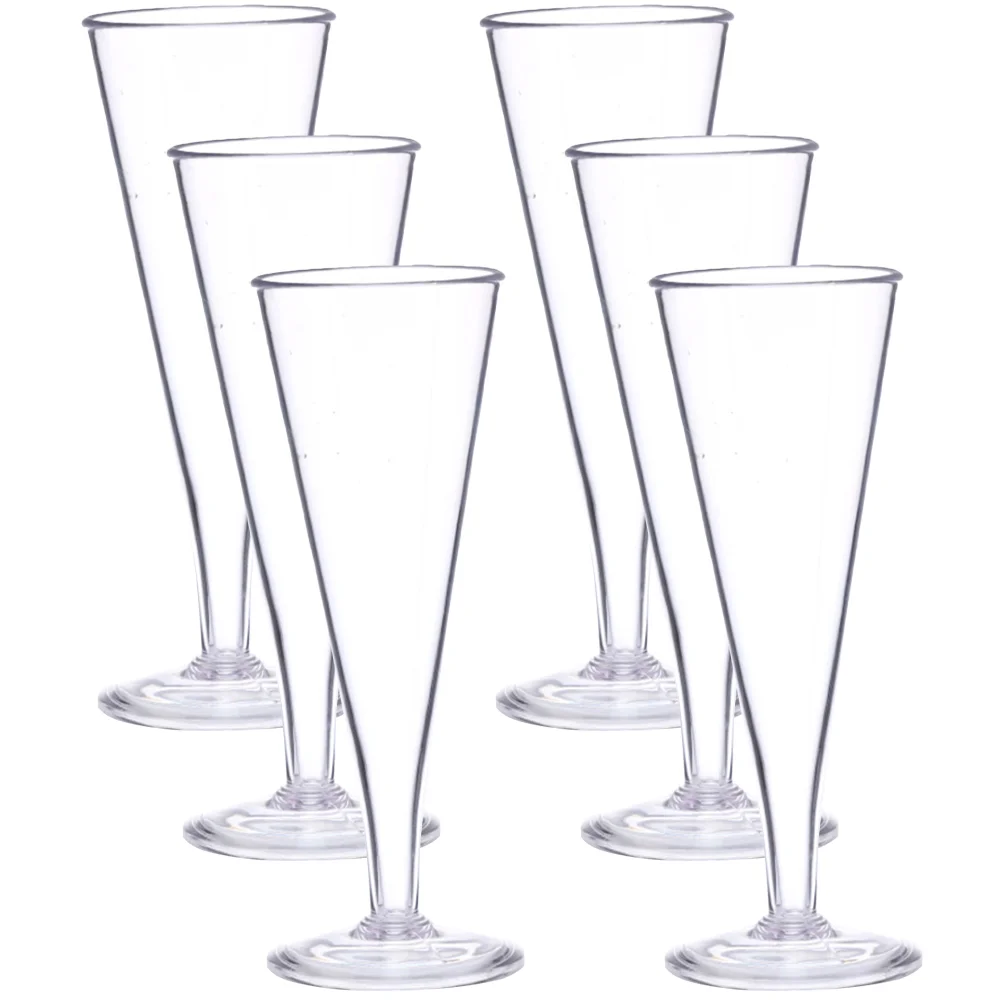 

Cocktail Gobletwine Flutechampagne Cup Cups Toasting Glasses Martini Goblets Disposable Drinksclear Whiskey Drink Shatterproof