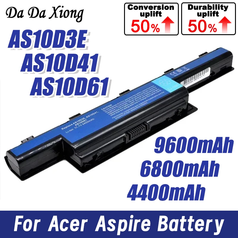 Фото Аккумулятор для Acer Aspire AS10D31 AS10D81 V3-571G V3-771g AS10D51 AS10D61 AS10D71 AS10D75 5741 5742 5750 5551G 5560G 5741G 5750G №1