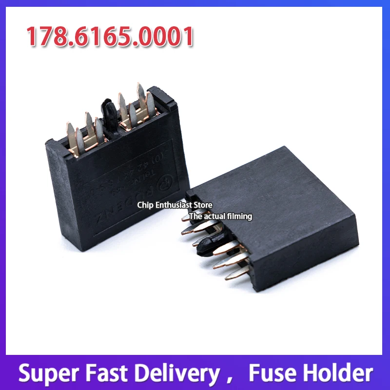 10 шт. 178.6165.0001 держатель предохранителя