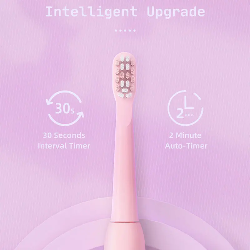 Зубная щетка Seago звуковая электрическая перезаряжаемая USB таймер на 2 минуты 5