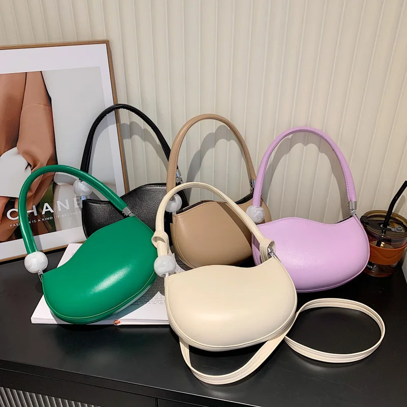 

Women's Vacation Bag High Texture Pea Bag Fashion Small Portable Bag Ladies Summer Messenger Bag