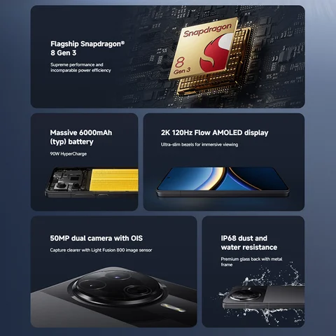 Смартфон Poco F7 Pro, 12/256ГБ, 12/512ГБ, global