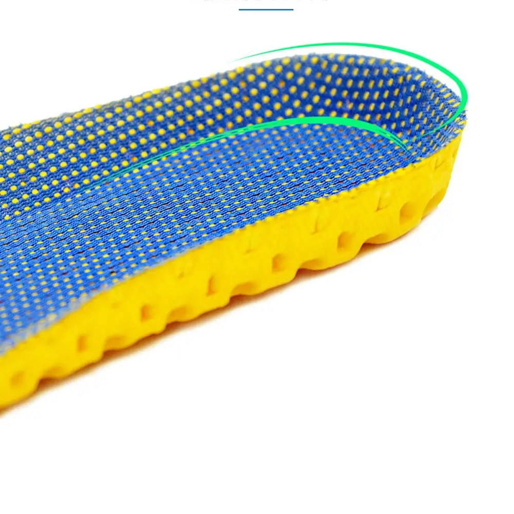 Memory Foam Insoles For Shoes Sole Mesh Deodorant Breathable Cushion Running Insoles For Feet Man Women Orthopedic Insoles