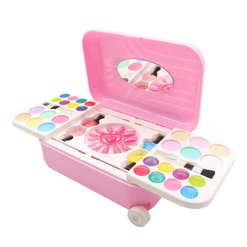 

Toys Children Water-soluble Cosmetics Set Nail Polish Makeup Princess Play House Girls Toys Juguetes
