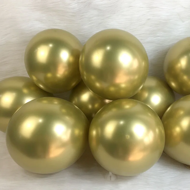 

Металлические шары для праздника 15/20 шт.