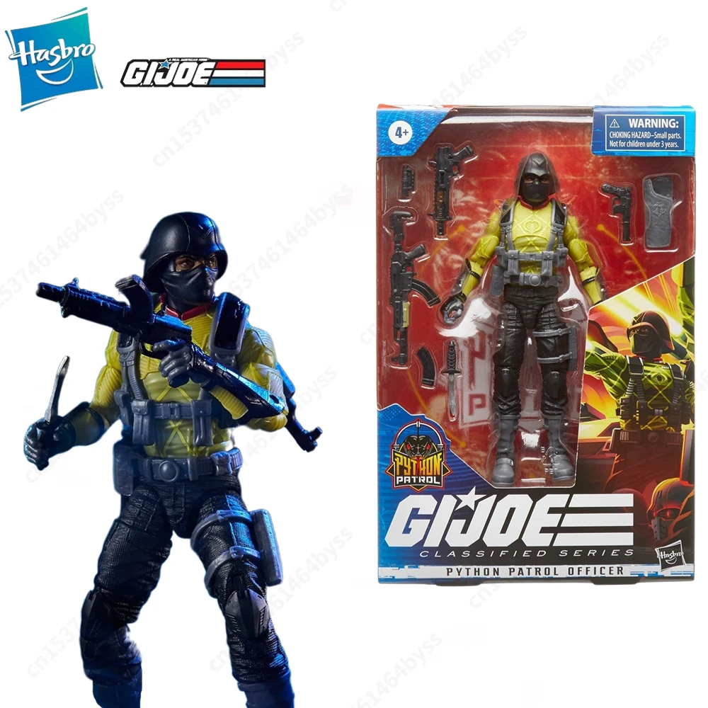 G.I. Joe GI JOE Classified Series Python Patrol Officer 056 Action Figure Model Toy Collection Hobby Gift