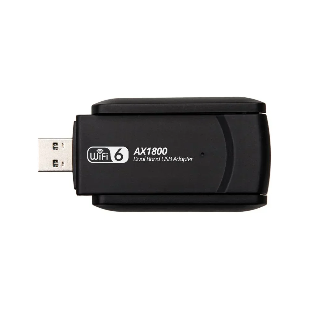 1800 Мбит/с Wi-Fi 6 USB-адаптер 802.11AX 2 4G/5 ГГц USB3.0 Антенна беспроводной сетевой карты Dongle