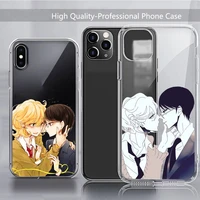 doukyuusei manga phone case transparent soft for iphone 11 13 12 14 x xs xr pro max mini