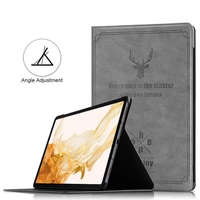 tablet stand for samsung galaxy tab s7 s8 anti fall magnetic stand cover with pencil holder for galaxy tab s8 s7 smart case