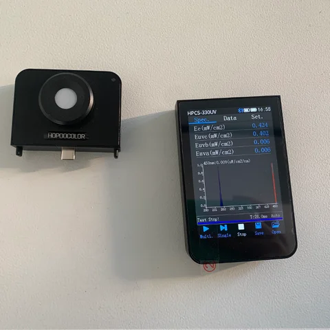 Спектрометр света HPCS330UV