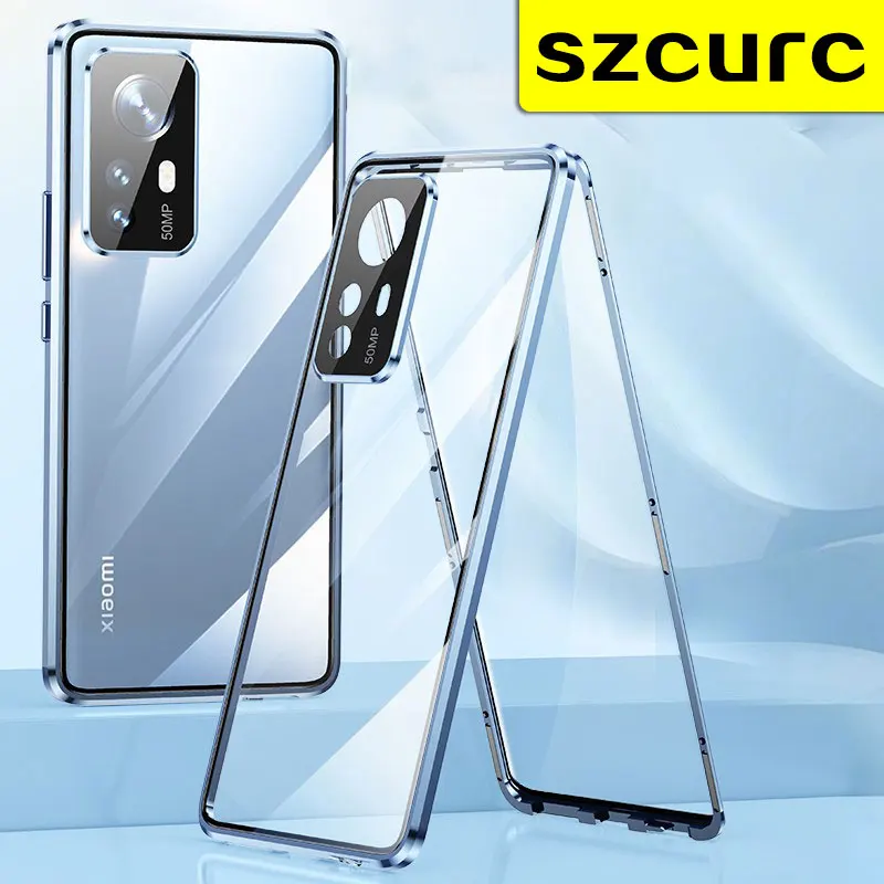 Cena For Xiao Mi 12 Pro Case.New360° Full Protection Magnetic Adsorption Glass Phone Case.Xiao Mi 11 10 S 9 Mix4 K40 K30 Phone Cover