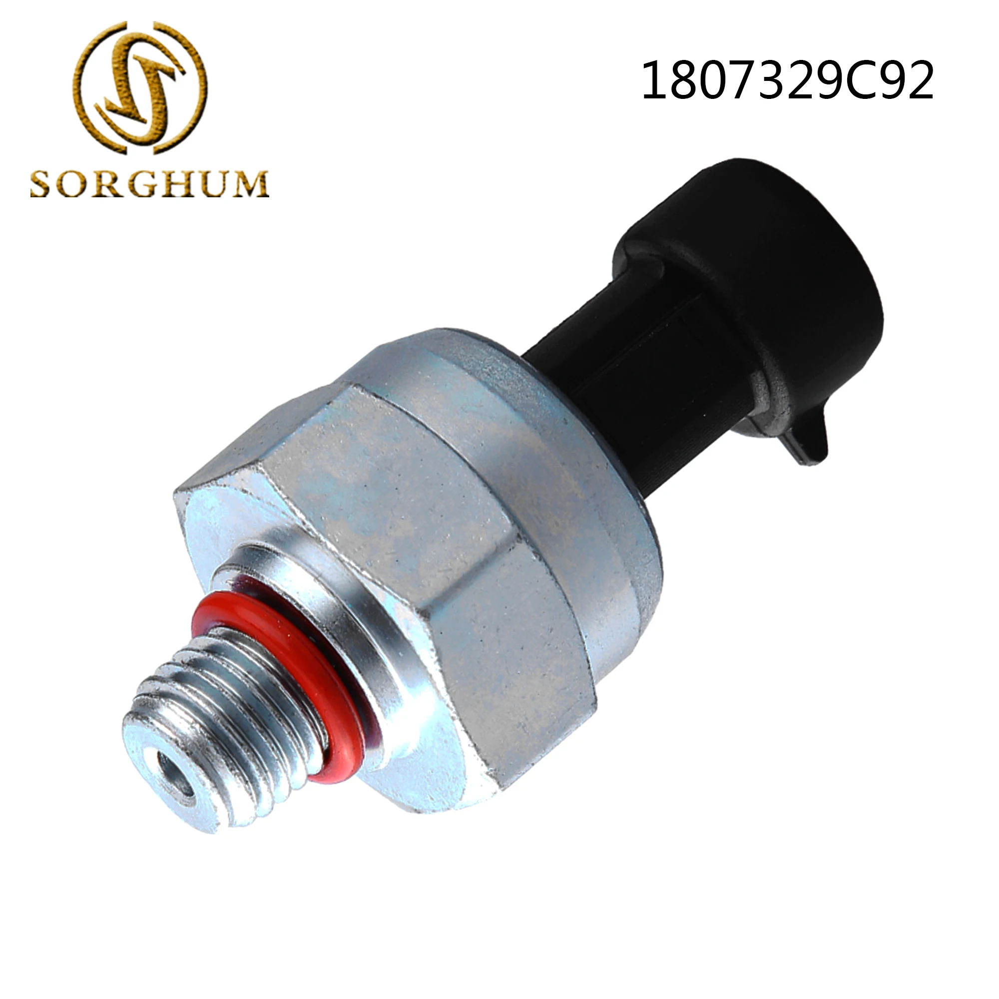 

Sorghum 1807329C92 1807329 New EOP Engine Fuel Oil Pressure Sensor For Navistar T444E Ford Diesel Powerstroke Power Stroke 7.3L