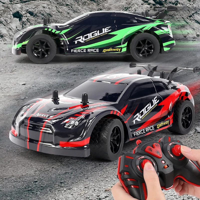 

2022 New Popular Creative Simulation Vehicle Spray Drift Racing Car Cool Light High Speed Sports Remote Control Car Kids Toys