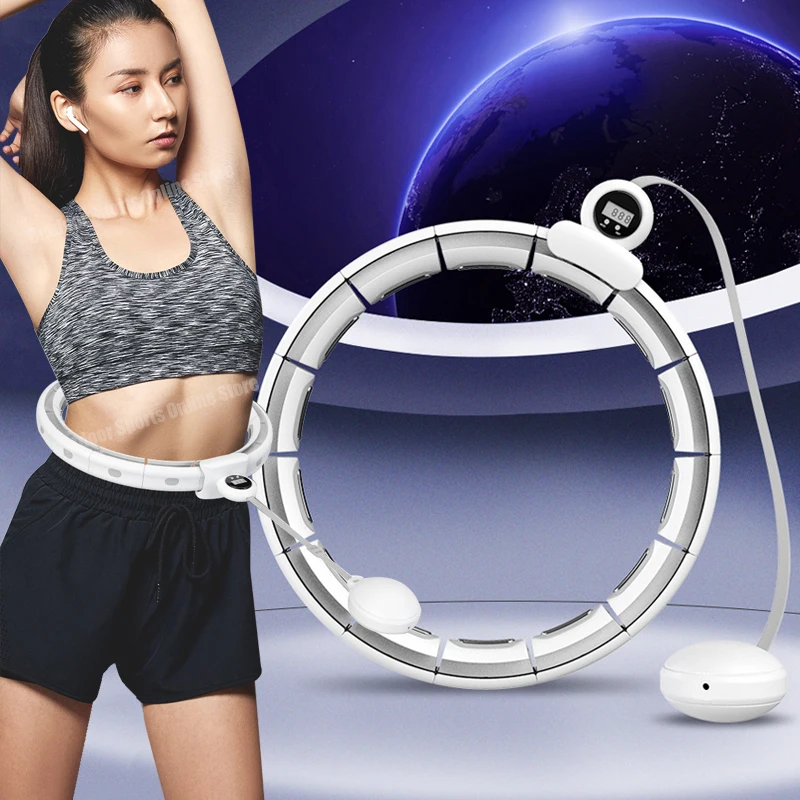 

Smart Sport Hoop Abdominal Thin Waist Massage Fitness Hoops Detachable Weight Loss Slimming Hoop Bodybuilding Exercise Equipment