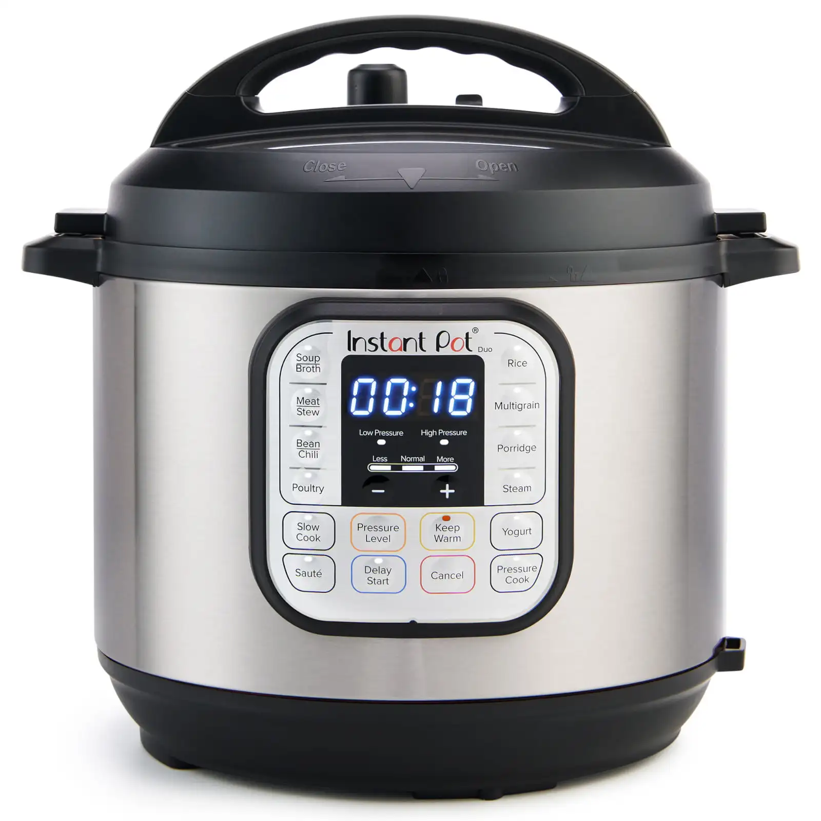 

Instant Pot Duo 6-Quart 7-in-1 Electric Pressure Cooker with Easy-Release Steam Switch , Slow Cooker, Rice Cooker, Steamer