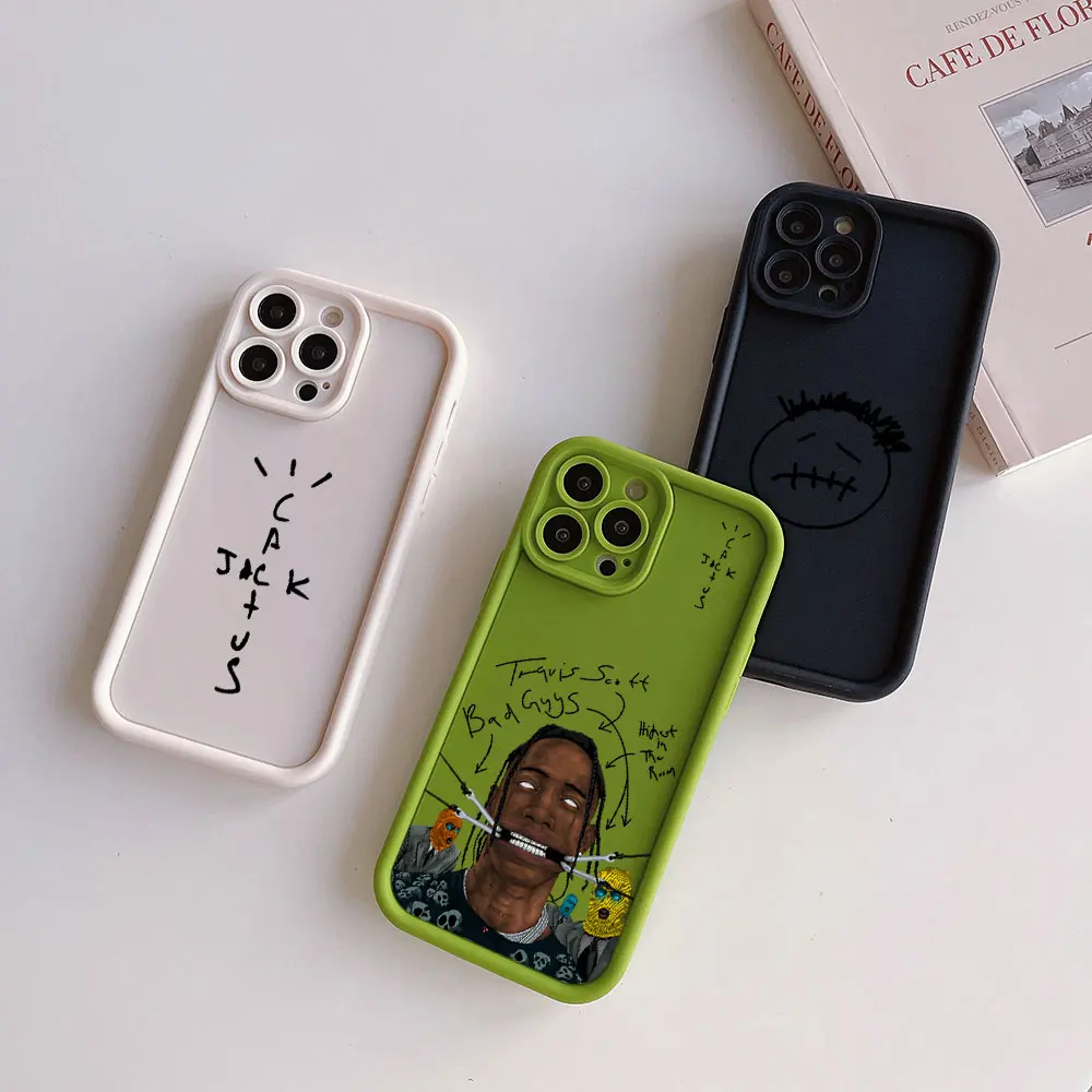 Роскошный защитный чехол для камеры Travis Scott Cactus Jack XiaoMi Mi 11 Lite 12T POCO F4 F5 X3 X4 X5 GT 5G