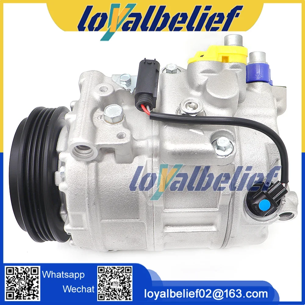 Для BMW E60 Компрессор переменного тока 520i 525i 530i E39 E65 4711484 64526917859 64526824483 65606025123 65606025122
