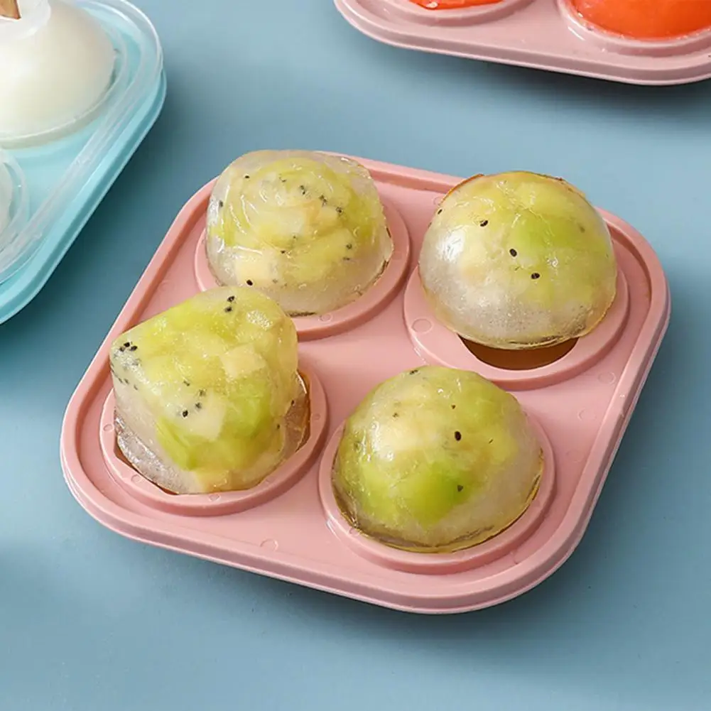 

Easy to Clean Ice Cube Mold PP Material Ice Ball Maker Non-stick Multi-shape Ice Cream Mould Ice Making