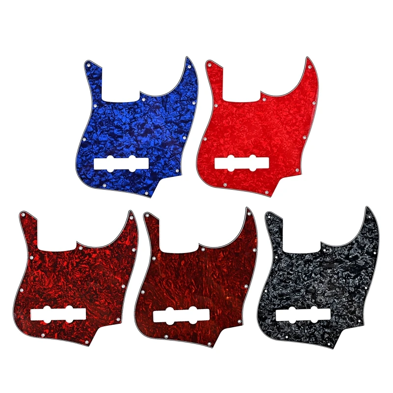 

10 отверстий, 3-слойная накладка на бас для гитары, накладка на царапины, накладка на царапины для стандартных Strat, сменная Накладка для гитары...