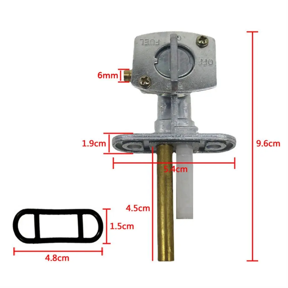 Переключатель включения-выключения топливного бака Petcock бензина из цинкового