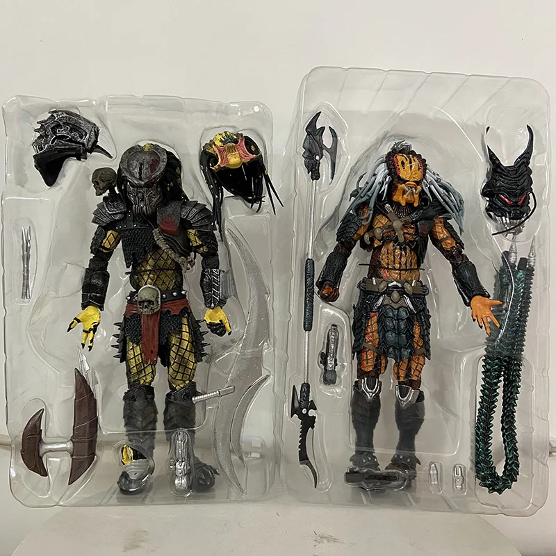 NECA Concrete Jungle Фигурка Warrior Hunter Chief Alien VS Predator Лицо со шрамом Хищник Делюкс Коллекционная игрушка Подарки Куклы (art.: 3920cd55d1968) - 3920cd55d1968